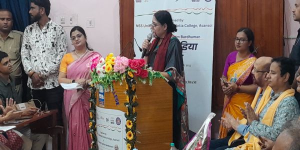 खेलो इंडिया संवाद कार्यक्रम में मंत्री अग्निमित्रा पाल ने उठाए पर्यावरण संरक्षण और युवाओं में खेल भावना के मुद्दे