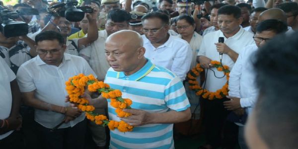 बीटीसी उपाध्यक्ष बिजित ग्वरा नार्जारी को दी गई श्रद्धांजलि