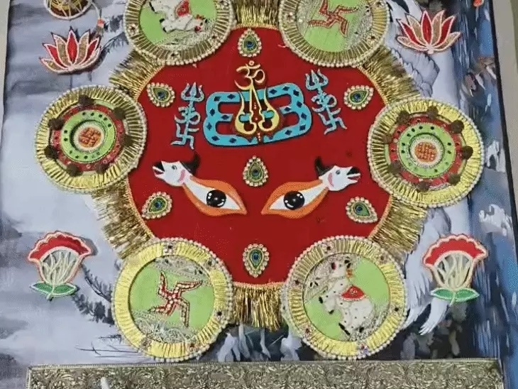 रक्षाबंधन पर भगवान महाकाल को बांधी गई राखी