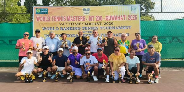 Image Related to the ITF World Masters MT 200 Tennis Tournament Concluded in Guwahati.