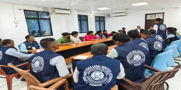पीएलवी को दिया गया क्षमता संवर्धन प्रशिक्षण, जरूरतमंदों तक कानूनी सहायता पहुंचाने पर जोर