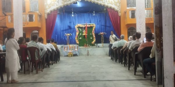 पांडु में राष्ट्रीय स्वयंसेवक संघ ने मनाया रक्षाबंधन उत्सव