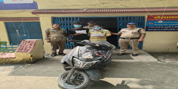 चरस के साथ दो नशा तस्कर गिरफ्तार