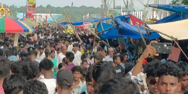 बाबा आम्रेश्वर धाम में श्रावणी महोत्सव का समापन, पूर्णिमा मेले में उमड़ा भक्तों का सैलाब