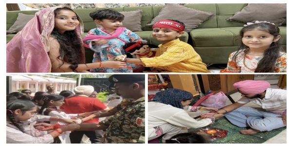 भाई-बहन के अटूट प्रेम का पर्व रक्षाबंधन, कठुआ जिले में दिखा उत्साह और उमंग