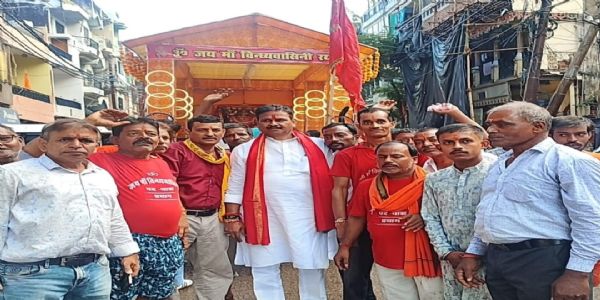 मां विंध्यवासिनी की भक्ति श्रद्धालुओं को प्रदान करती है शक्ति, आस्था और सकारात्मक ऊर्जा : गणेश केसरवानी