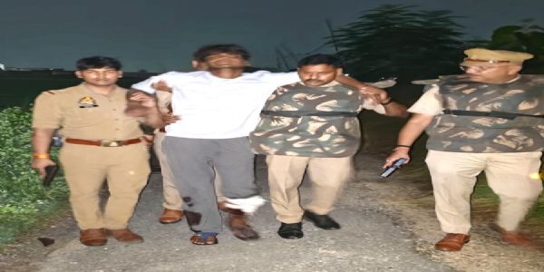 देवरिया : मुठभेड़ में पुलिस पर गोली चलाने वाला शातिर बदमाश घायल