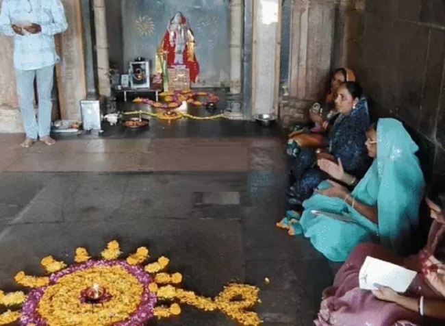 भोजशाला में हनुमान चालीसा पाठ