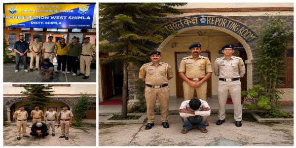 शिमला पुलिस ने तीन अंतरराज्यीय नशा नेटवर्क का किया पर्दाफाश, अबू धाबी भागने की तैयारी कर रहा आरोपी एयरपोर्ट से गिरफ्तार