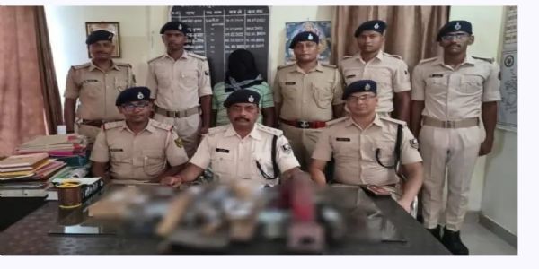 नालंदा जिले के करायपरसुराय में मिनी गन फैक्ट्री का उद्भेदन, एक गिरफ्तार