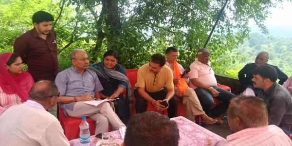 खग्गल की डिस्पेंसरी में बनेगा योगा सेंटर और पंचकर्मा केंद्र : सुनील शर्मा बिट्टू