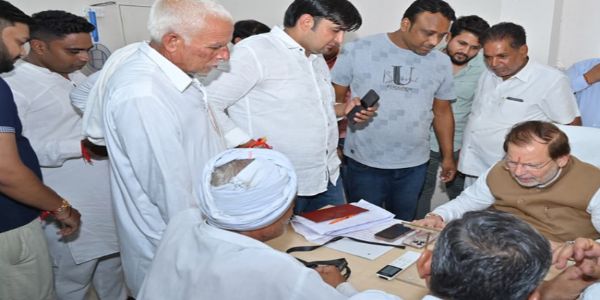 सोनीपत: कांग्रेस धड़ाें में बंटी हुई है, जनता से कोई सराेकार नहीं: डॉ. अरविंद शर्मा