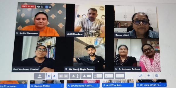 “वन आवर फॉर स्पोर्ट्स” के संकल्प के साथ दिया स्वस्थ एवं सक्रिय जीवनशैली का संदेश