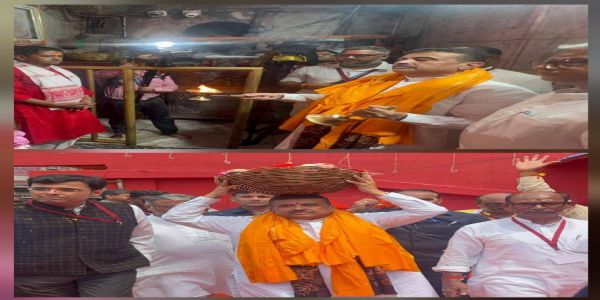 तारापीठ मंदिर में पूजा-अर्चना कर मुख्यमंत्री बोले, परंपरा और संस्कृति से समृद्ध बीरभूम बनाएंगे