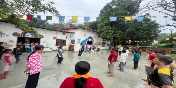 किलकारी में मेजर ध्यानचंद की जयंती पर बच्चों ने लिया प्रेरणा का संकल्प