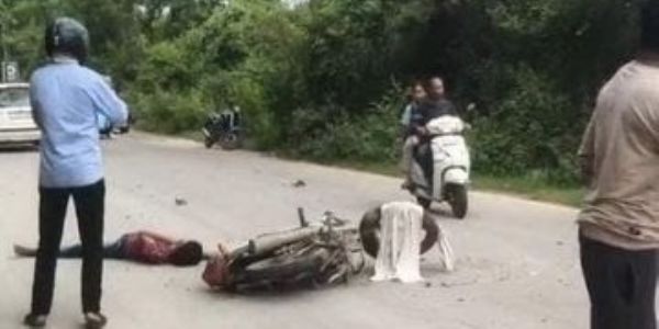 कोरबा: बालको मार्ग पर दो बाइक के बीच भीषण टक्कर, चार गंभीर घायल, इलाज जारी