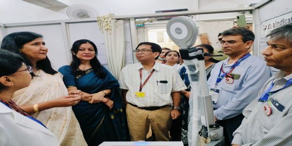 डॉ. राम मनोहर लोहिया अस्पताल के फिजियोथेरेपी विभाग में अत्याधुनिक हाई-इंटेंसिटी फोकस्ड इलेक्ट्रोमैग्नेटिक (एचआईएफईएम) थेरेपी सिस्टम की शुरुआत की डॉ. राम मनोहर लोहिया अस्पताल के फिजियोथेरेपी विभाग में अत्याधुनिक हाई-इंटेंसिटी फोकस्ड इलेक्ट्रोमैग्नेटिक (एचआईएफईएम) थेरेपी सिस्टम की शुरुआत की