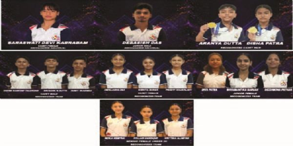 Image of the 16 Assam Taekwondo Players Selected to Represent India at World Poomsae Championships in Korea. Image of the 16 Assam Taekwondo Players Selected to Represent India at World Poomsae Championships in Korea.