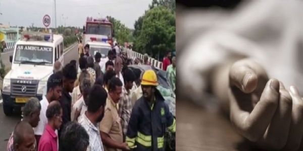 मदुरै के पास भीषण सड़क हादसा मदुरै के पास भीषण सड़क हादसा