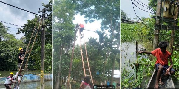 असम में बाढ़ से पांच जिलों की 136203 आबादी प्रभावित, तीन और शव मिले