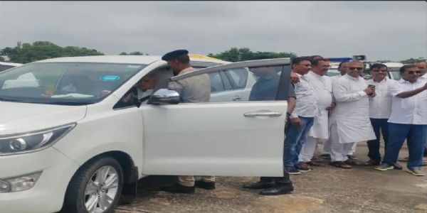 वीरपुर एयरपोर्ट निर्माण की बढ़ी उम्मीद, उपमुख्यमंत्री ने किया निरीक्षण
