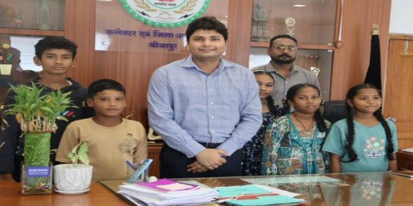 बीजापुर में श्रमिक परिवारों के मेधावी बच्चों का प्रतिष्ठित विद्यालयों में हुआ चयन