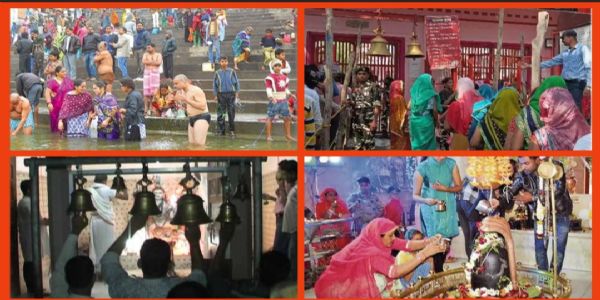 फतेहपुर: सावन के पहले सोमवार को सिद्धपीठ ताम्बेश्वर बाबा के दर्शन के लिए भक्तों में दिखा उत्साह