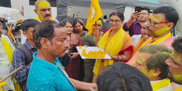 बांकीपुर उपचुनाव में जन सुराज की ऐतिहासिक जीत पर पूर्णिया में जश्न