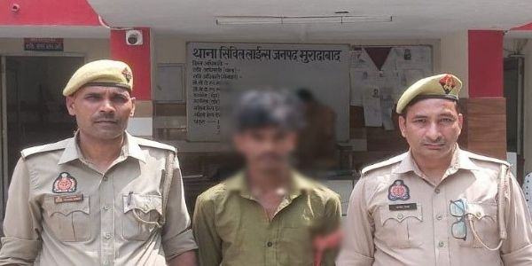 किशोरी से दुष्कर्म करने वाला आरोपित गिरफ्तार