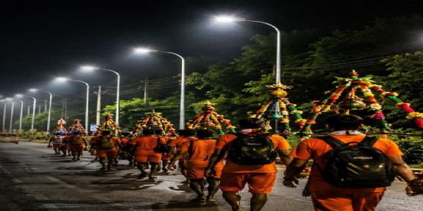 मुरादाबाद : कांवड़ मार्गों पर रोशनी के लिए 3 सुपरवाइजर और 130 स्विचमैन तैनात