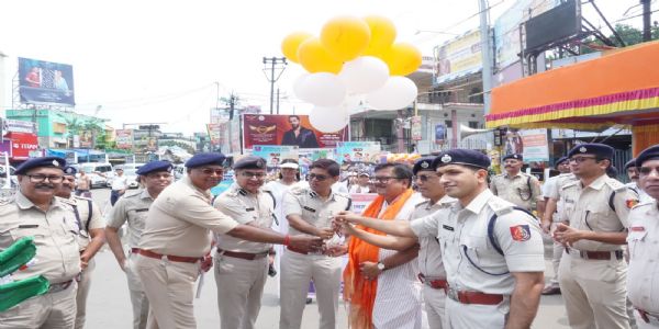 चंदननगर पुलिस कमिश्नरेट ने सड़क सुरक्षा सप्ताह-2026 का किया शुभारंभ