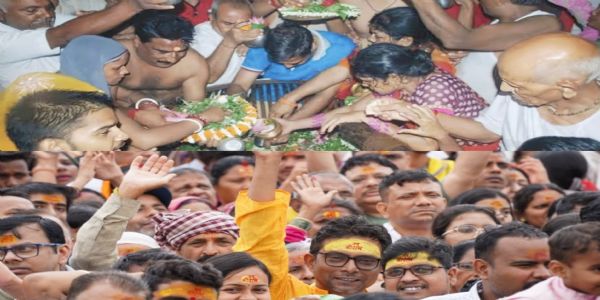 सावन के पहले सोमवार पर शिवमय हुई रामनगरी, सरयू से शिवालयों तक उमड़ा आस्था का सैलाब