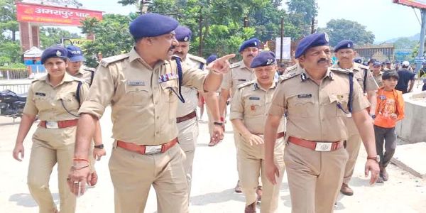 कांवड़ मेले के बीच हरिद्वार पहुंचे आईजी एसटीएफ, व्यवस्थाओं का लिया जायजा