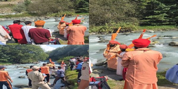 लिद्दर नदी में छड़ी मुबारक का विसर्जन, अमरनाथ यात्रा का औपचारिक समापन