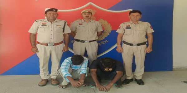 सिरसा: चार नशा तस्कर गिरफ्तार, लाखों की हेरोइन बरामद