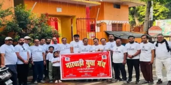 मारवाड़ी युवा मंच के तत्वावधान में ‘वॉकथॉन 2.0’ आयोजित, स्वस्थ जीवनशैली और पर्यावरण संरक्षण का दिया संदेश