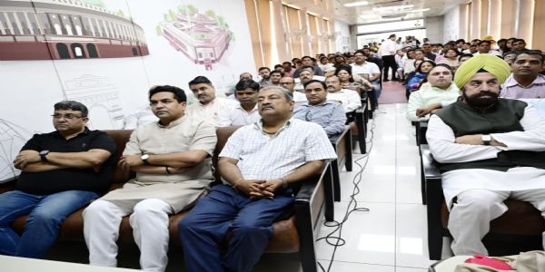 अधिवक्ताओं के साथ ‘मन की बात’ कार्यक्रम को मंत्री कपिल मिश्रा ने सुना
