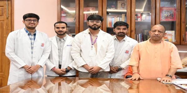 इंटर्न चिकित्सकों ने इंटर्नशिप स्टाइपेंड में वृद्धि पर मुख्यमंत्री योगी का जताया आभार