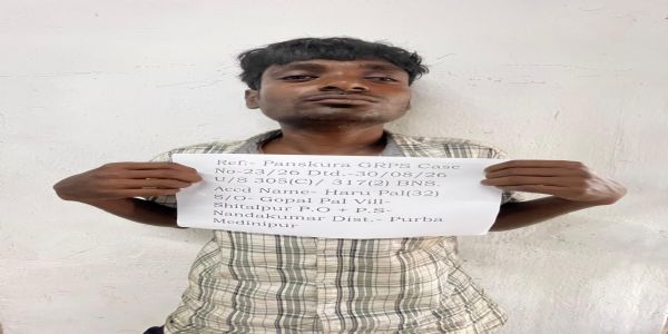 रानी शिरोमणि एक्सप्रेस में यात्री का लैपटॉप बैग चोरी, एक गिरफ्तार