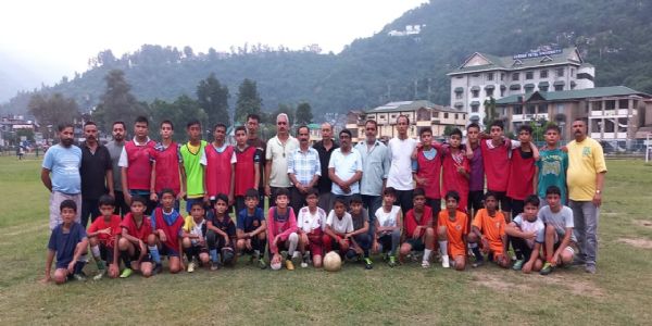 14 वर्ष से कम आयु वर्ग में फुटबॉल राज्यस्तरीय प्रतियोगिता के लिए ट्रायल