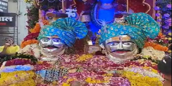 खरगोन में भगवान सिद्धनाथ का शिव डोला खरगोन में भगवान सिद्धनाथ का शिव डोला