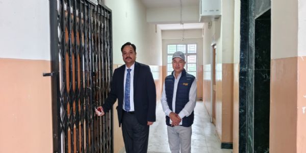 फागू ईवीएम वेयरहाउस पहुंचे उपायुक्त अनुपम कश्यप, सुरक्षा व्यवस्था का लिया जायजा