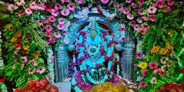 शक्तिपीठ मां विशालाक्षी का प्राकट्य उत्सव धूमधाम से मना, भंडारे में हजाराें श्रद्धालुओं ने ग्रहण किया प्रसाद