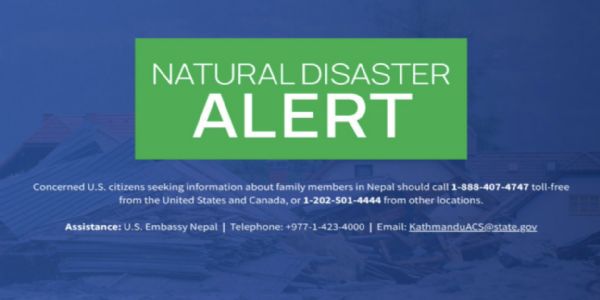नेपाल के बाढ़ प्रभावित इलाकों के लिए अमेरिका ने अपडेट की ट्रैवल एडवाइजरी