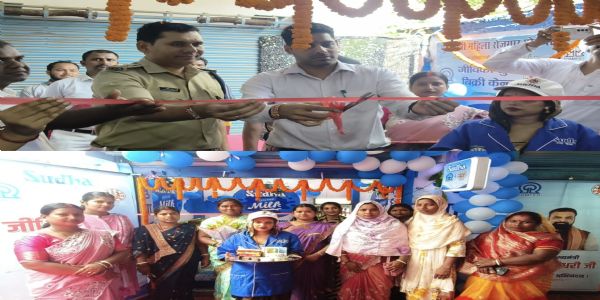 बेलवा पंचायत में जीविका सुधा बिक्री केंद्र का शुभारंभ