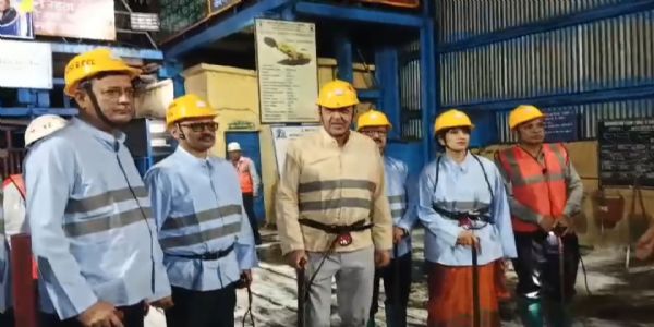 एम के सलाहकार ने किया मूनीडीह सीबीएम परियोजना का निरीक्षण, अक्टूबर 2027 से गैस बिक्री की तैयारी