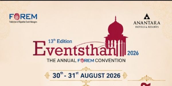 इवेंटस्थान 2026’ में वेडिंग ट्रेंड्स से आईपी के भविष्य तक मंथन