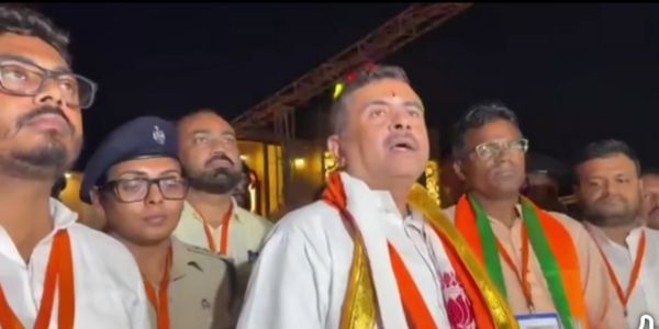 मुख्यमंत्री शुभेंदु अधिकारी ने तृणमूल की वापसी रोकने और माकपा को रोकने का संकल्प दोहराया