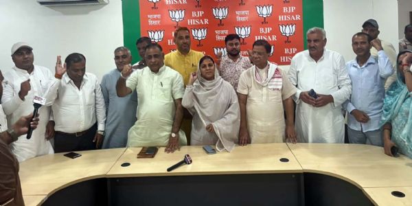 हिसार भाजपा में डैमेज कंट्रोल, बागी मंडल अध्यक्षों को मनाया
