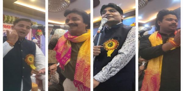 राष्ट्रकवि मैथिलीशरण गुप्त जयंती पर सजा अखिल भारतीय कवि सम्मेलन